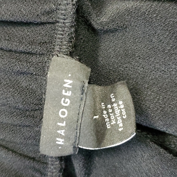 🆕️ NEW pants casual Halogen 1X in Black - Picture 3 of 11